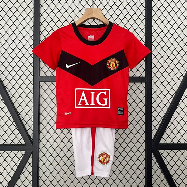 Camiseta Manchester United Replica Primera Ropa Retro Niño 2009 2010